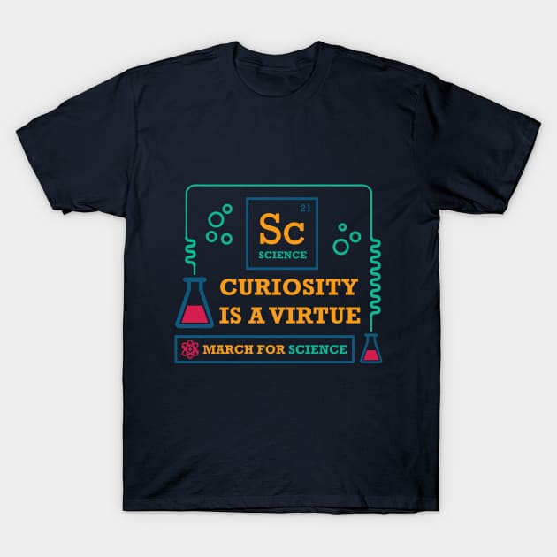 Curiosity is a Virtue T-Shirt by sumlam